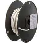 Allpoints 381312 14 AWG High-Temp White Wire, 50ft, 600V, 392&deg;F