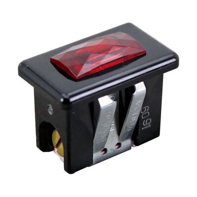 Snap-In Signal Light5/8" X 1-1/4" Red 250v For Prince Castle - Part# 197-3