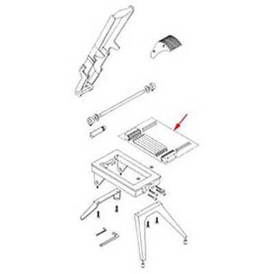 Vollrath 509 Onion King 3/16" Blade Assembly