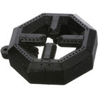 Dynamic Cooking Systems 12123 Cast Iron Top Burner 6-1/4" Including Moutin Ear, 6" DIA, 8 Sided, 4-1/8" Burn