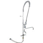 T&S Brass B-0113-ADF12 Pre Rinse Deck Mount W/Add-On Faucet