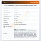Avantco 177400046 Hi-Limit Thermostat, 450F, Cap30"