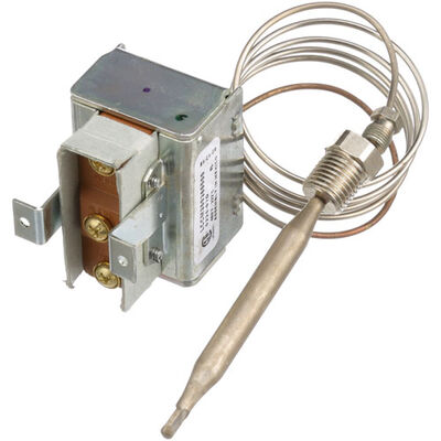 Dean 807-3516 Auto Reset Hi-Limit Thermostat Fixed Nickel Plated 425&deg;F LC117