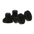 Globe 40 Rubber Foot 1-1/8H Female Thread Set 4