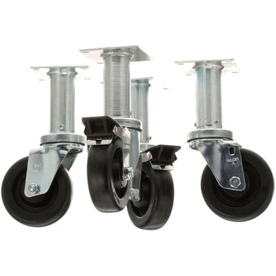 Pitco B3901504 Fryer Wheel Casters 4" 9" Lift 4/Pack