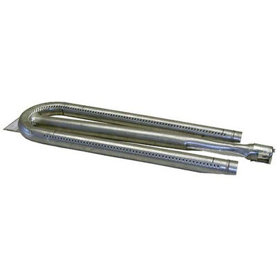 American Range A14004  Steel Burner W/ Air Shutter & Bracket 22.75" X 6"