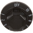 Hobart 836968 Black Indicator Knob Printed White Number W/OFF-1-10
