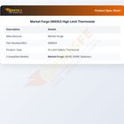 Market Forge 086553 High-Limit Thermostat
