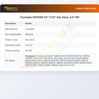 Frymaster 8102036 Fryer Gas Valve 1/2" X 1/2" 4.0" WC