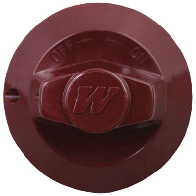 Vulcan Hart 00-719255-00012 Griddle Knob Red W/Set Screw