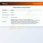 Hobart 857022-1 Pressure Switch