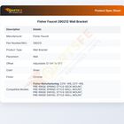 Fisher Faucet 290212 Wall Bracket