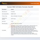 Frymaster FM807-2274 Fryer Safety Thermostat 425&deg;F