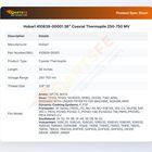 Hobart 410839-00001 36" Coaxial Thermopile 250-750 MV