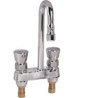 T&S Brass B-0834 Deck Mount Metering Faucet 4" GSNK Slw CL Leadfree