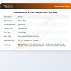 Bakers Pride 2V-R3104A 7000BMVR NAT Gas Valve