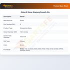 Globe 6 Stone Sharpng Smooth Glo