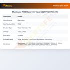 Manitowoc 7966 Water Inlet Valve Kit 208V/230V/240V