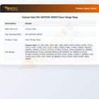 Vulcan Hart 00-497029-00001 Range Door Hinge Stop