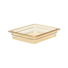 Cambro 22HP-772 1/2 SZ 2.5" Food Pan Amber High Heat