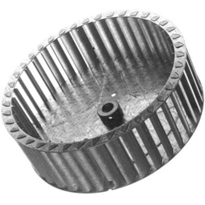 American Range 10405 CCW Rotation Blower Wheel W/ 2 Set Screws, 8-1/16" Dia X 2-1/2" W X 1/2" Hole