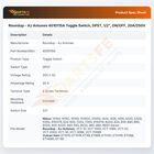 Roundup - AJ Antunes 4010115A Toggle Switch, DPST, 1/2", ON/OFF, 20A/250V