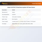 Hobart 4237541 3 Probe Burner Ignitor W/ Flame Sensor