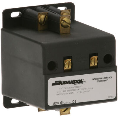 Cleveland 103905-AS Contactor 3-Poles Mercury Relay W/Screw Terminals & 2" X 3.25" CTRS