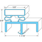 Door Gasket 38 1/2" X 79" For Nor-Lake - Part# Nor003724