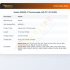 Hobart 428305-1 Thermocouple, H/D,72", 20-30 MV