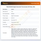 TRUE 800400 Digital Fahrenheit Thermometer W/Probe 120V