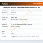 Henny Penny 38446 Electric Fryer Solenoid Gas Valve 3/4" FPT