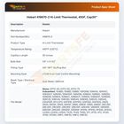Hobart 419670-2 Hi-Limit Thermostat 450&deg;F 30" CAP