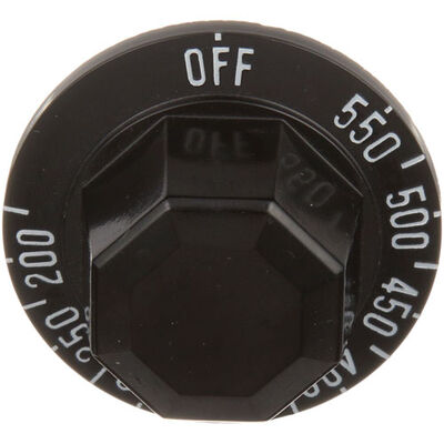 Jade Range 3000012009 Thermostat Knob Off 550-200&deg;F 2" DIA