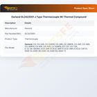 Garland GL2423501 J Type Thermocouple W/ Thermal Compound