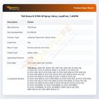 T&S Brass B-0108-M Pre-Rinse Spray Valve Lead-Free 1.4 GPM