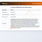 Frymaster FM8071978 Fryer Wire Harness
