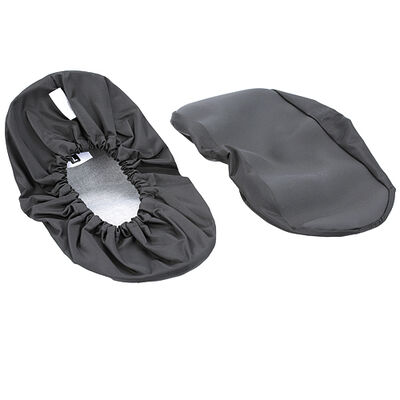 Allpoints 8014458 Reusable Shoe Covers, Pair, Grip-Max, Black, Large