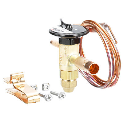 Sporlan EFJ1/4C Thermostatic Expansion Valve, 1/4 inch Inlet, 1/2 inch Outlet, 60 Capacity