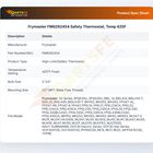 Frymaster FM8262454 Fryer Safety Thermostat 425&deg;F