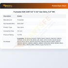 Frymaster 826-2267 Fryer Gas Valve 1/2" X 1/2" 4.0" WC