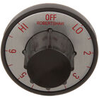 SECO 724 Steam Table Control Knob, 2" DIA., Off-Low-2-6-Hi,