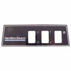 Hamilton Beach 230048500 Blender Switch Plate