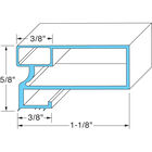 Arctic Air 216522315 Door Gasket 31 1/4" X 61 5/8"