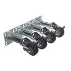 Krowne 28-117S Adjustable Height Plate Caster 8-1/2" To 10-1/2"