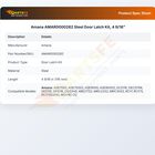 Amana AMAR0000282 Steel Door Latch Kit, 4 9/16"