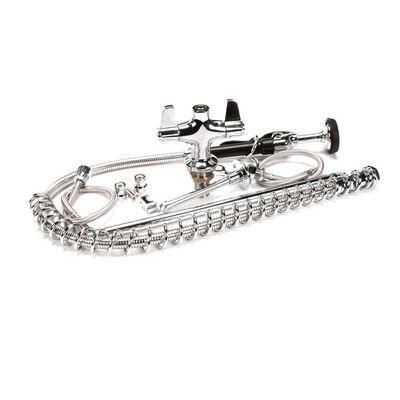 T&S Brass 5PR-2S00 Single Hole Base Pre-Rinse 18" Flexible Inlets