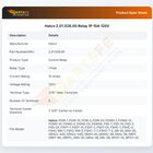 Hatco 2.01.028.00 Relay 1P 10A 120V