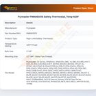 Frymaster FM8063515 Fryer Safety Thermostat 425&deg;F