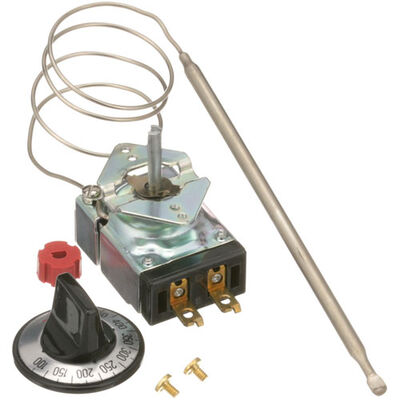 ADVANCE TABCO SUP220A K Thermostat W/ Black Printed Dial & 1/4" X 7" Blub